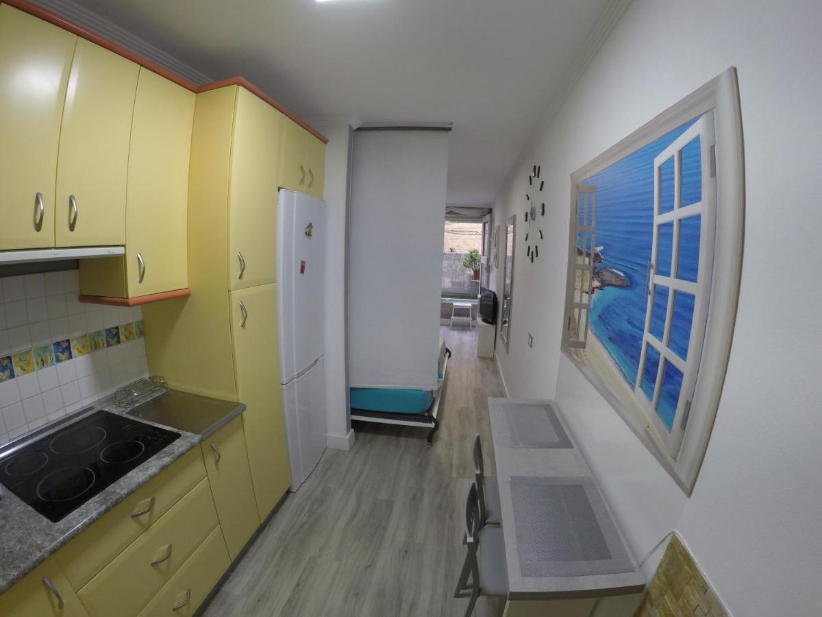 Studio Apartment La Lajilla Located At Beachfront Arguineguin Buitenkant foto